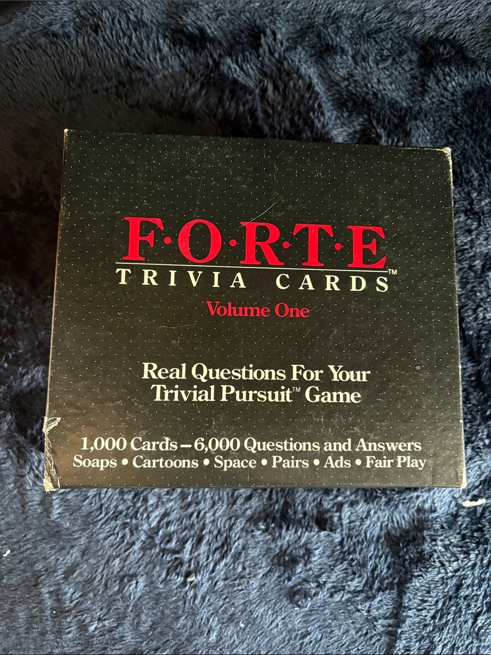 Forte Trivia Cards Volume One - Black & Red